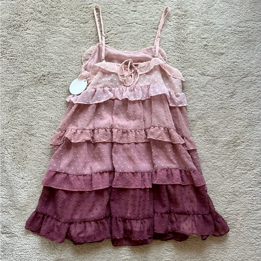 Storia boutique ombre tiered dress - Picture 4 of 4